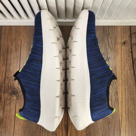 Skechers Go Walk Flex Ultra Mens Sz 9 Blue Slip On Walking Sneakers Shoes 216484 - Picture 6 of 9